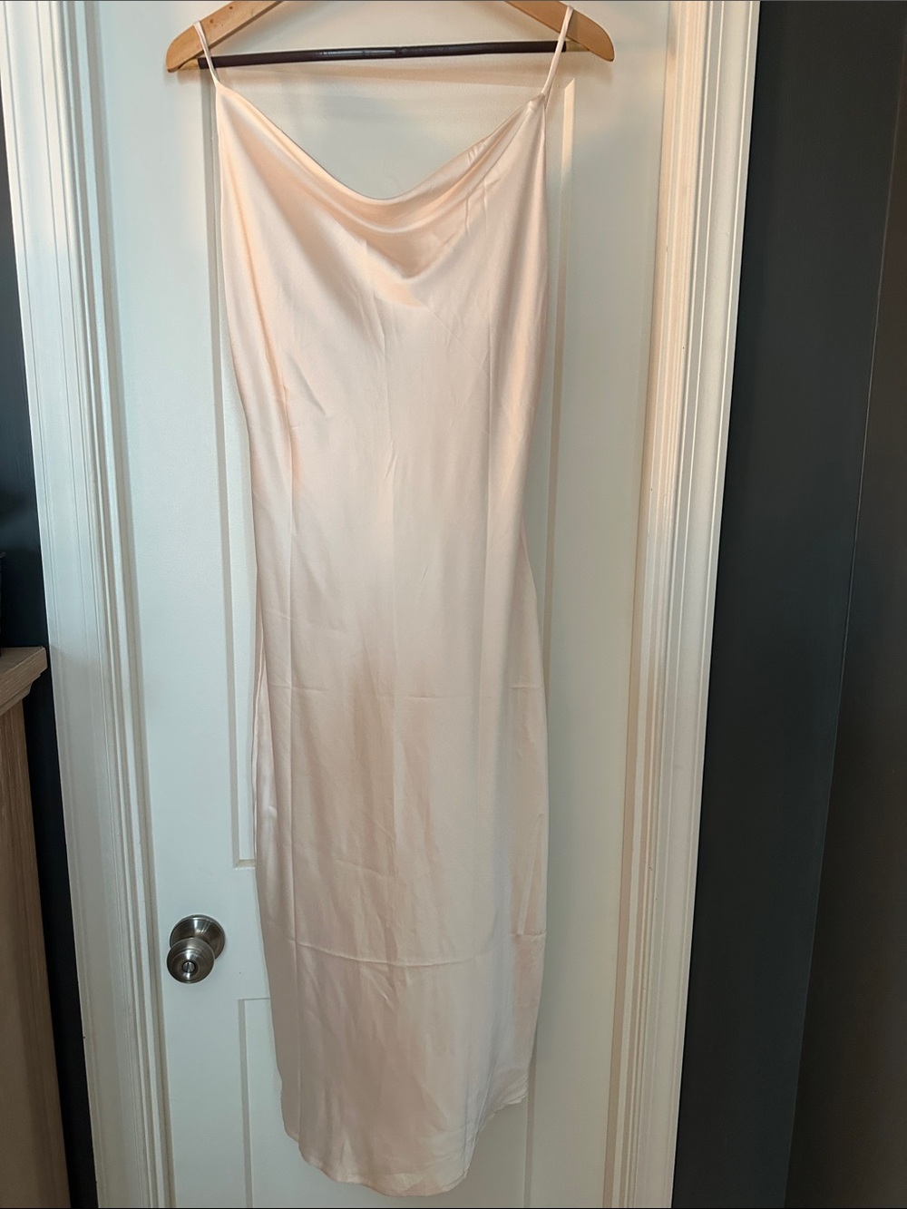 Petal & Pup Cowl Neck Slip Dress - Blush